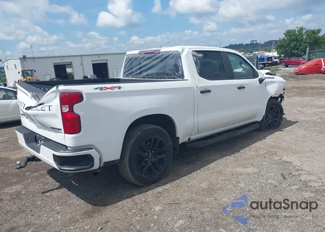 2023 Chevrolet Silverado K1500 Custom из США, поврежденный, VIN 1GCPDBEK8PZ261620